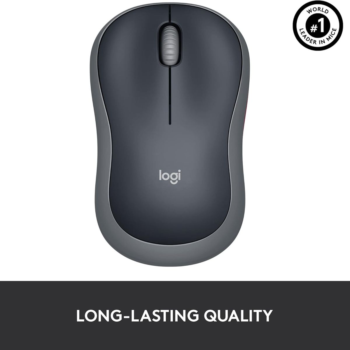 LOGITECH - MOUSE LOGITECH M185 INALÁMBRICO GRIS