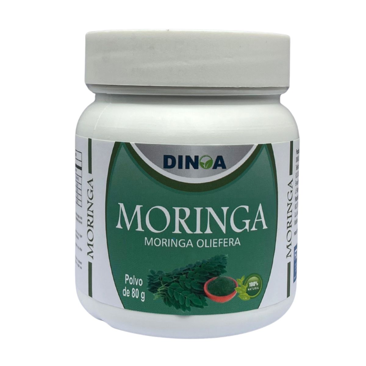DINOA - Moringa Pote de 80gr Dinoa  -Antioxidante y Regulador Natural