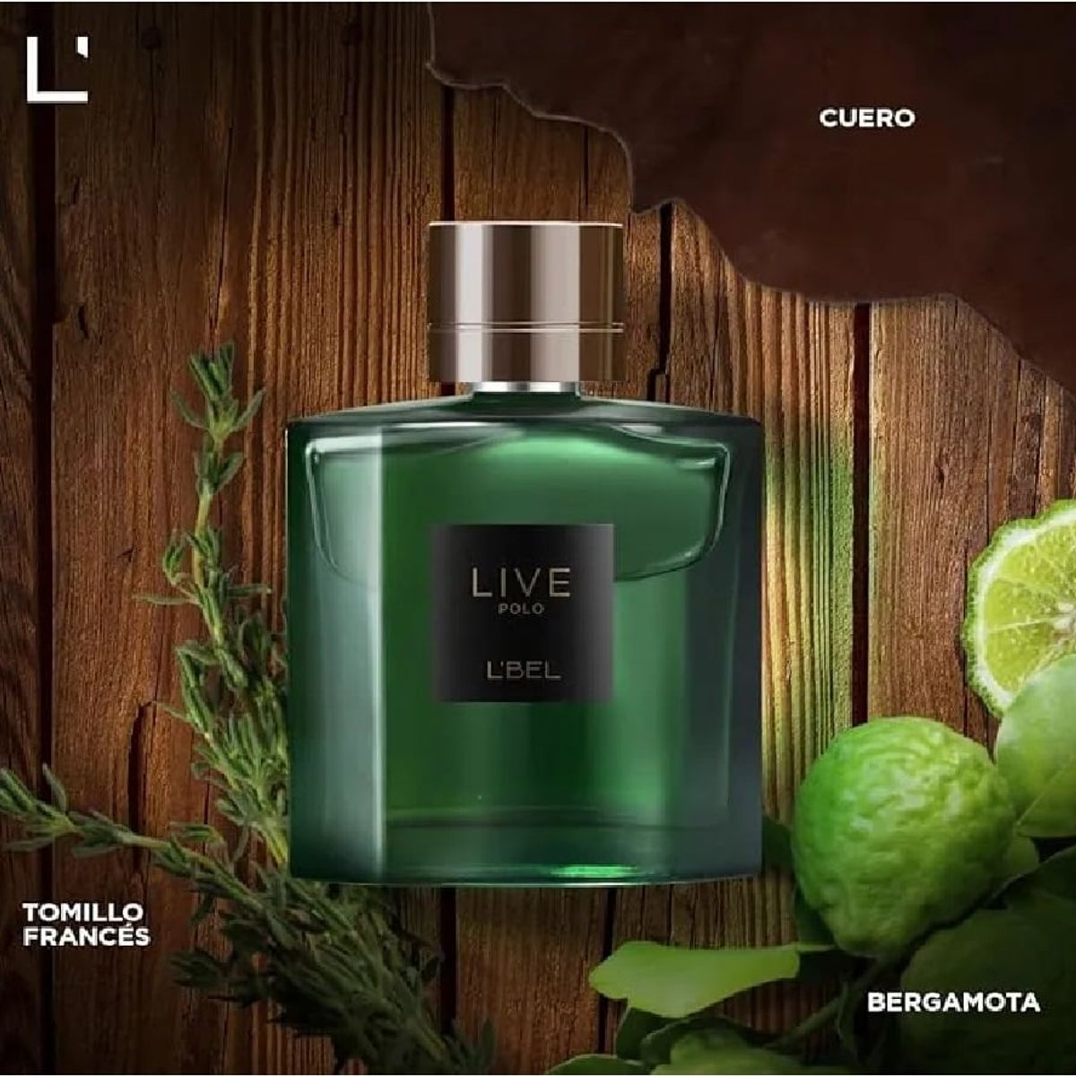 LBEL - Live Polo Perfume para Hombre 100 ml