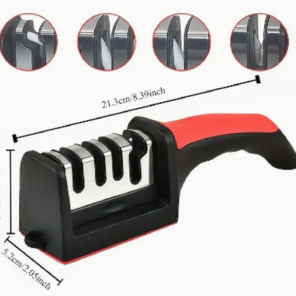 GENERICO - Afilador de Cuchillo Manual Cocina