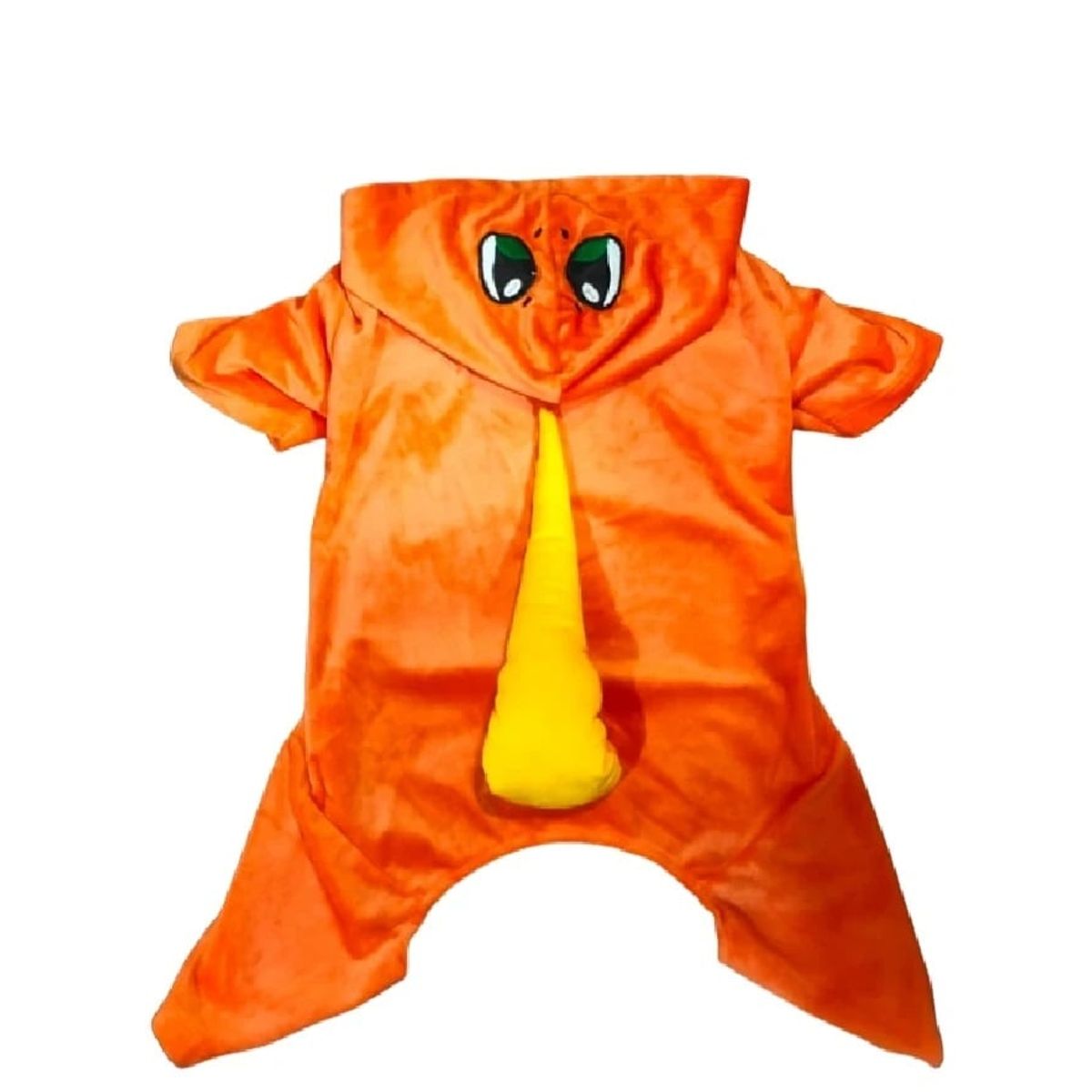 GENERICO - Disfraz Halloween mascotas perros y gatos Charmander talla 3