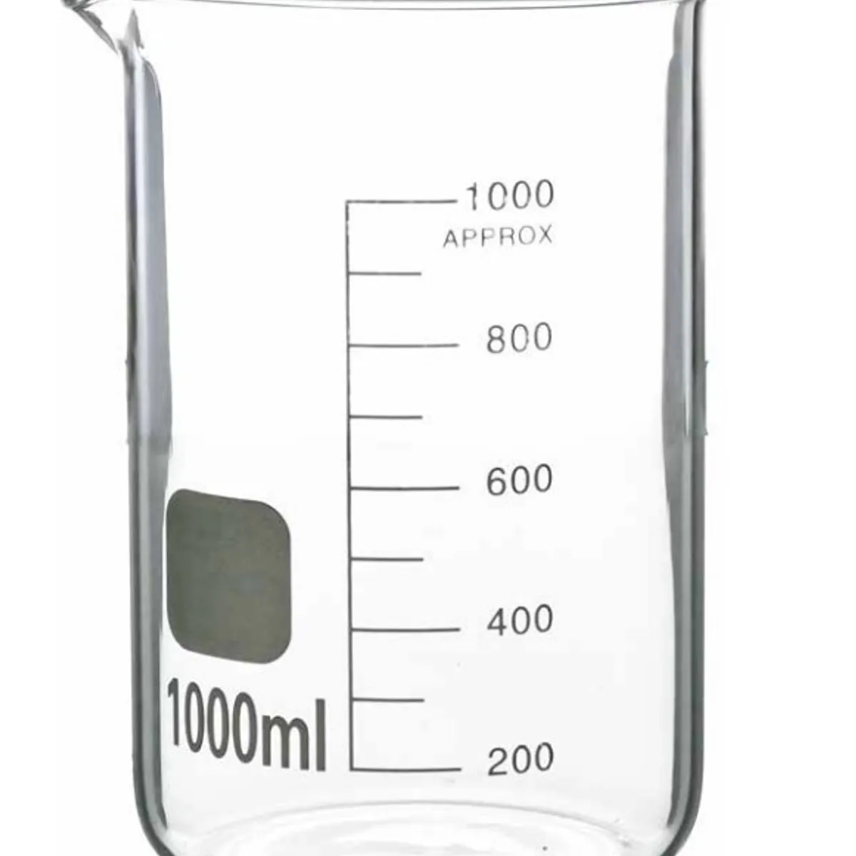 GENERICO - Jarra medidora de vidrio 1000 ml