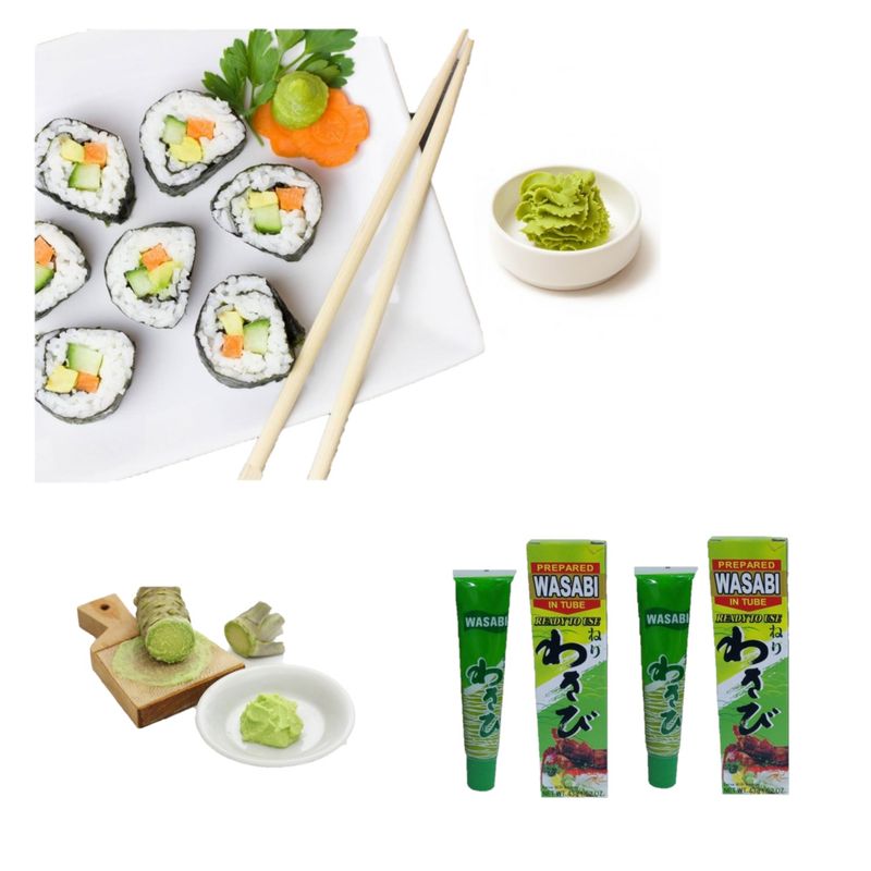GENERICO - Pack 2u Pasta De Aji Wasabi En Tubo 43gr Yumart