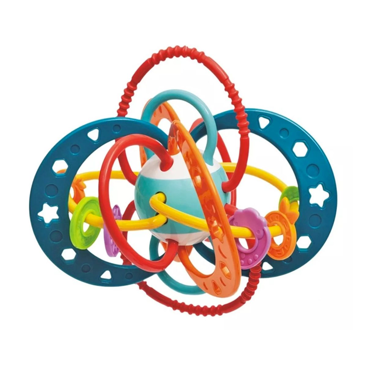 HUANGER - Mordedor Sonajero de Silicona Bola Sensorial de Actividades