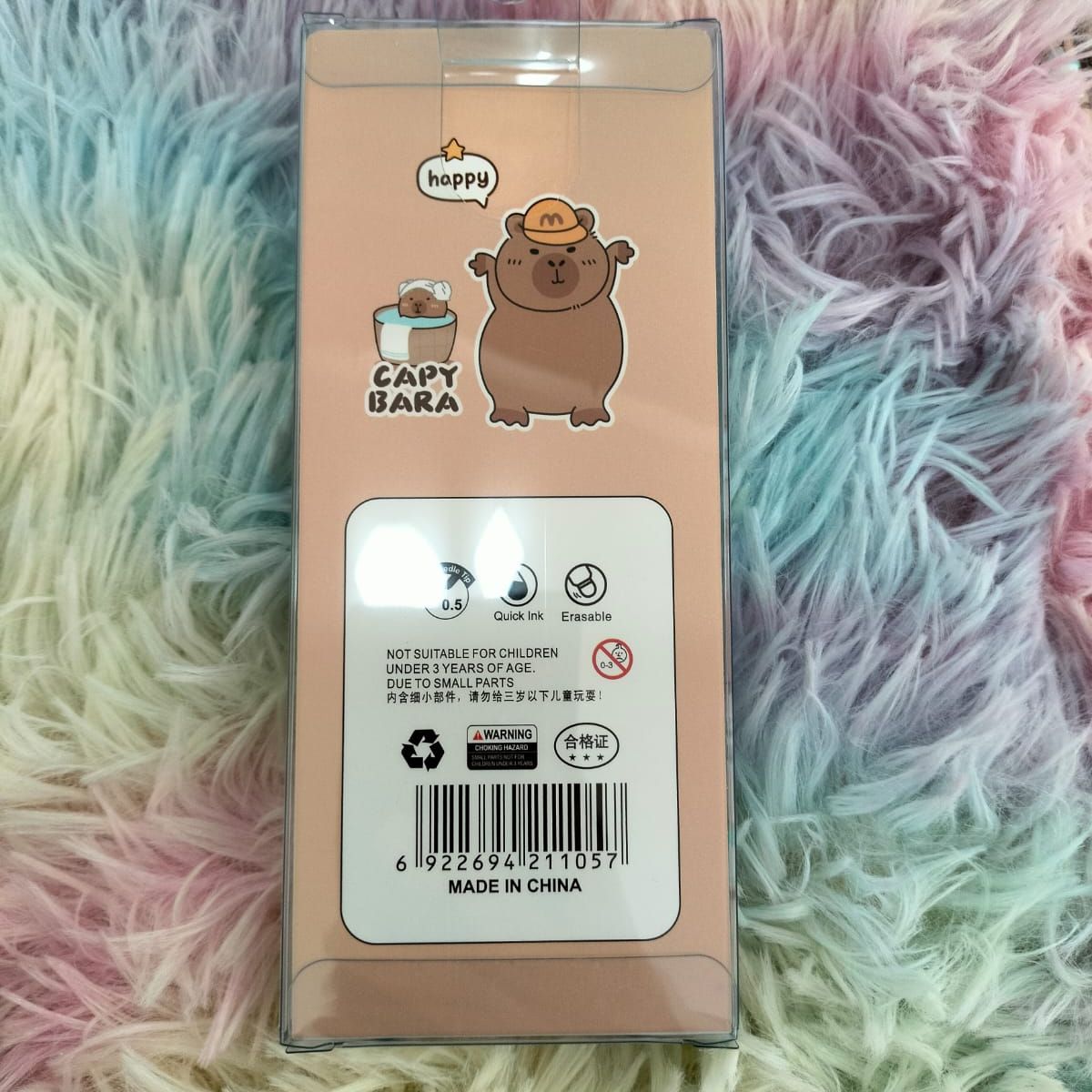 GENERICO - LAPICERO BORRABLE CAPYBARA CAJAX12 UNIDADES