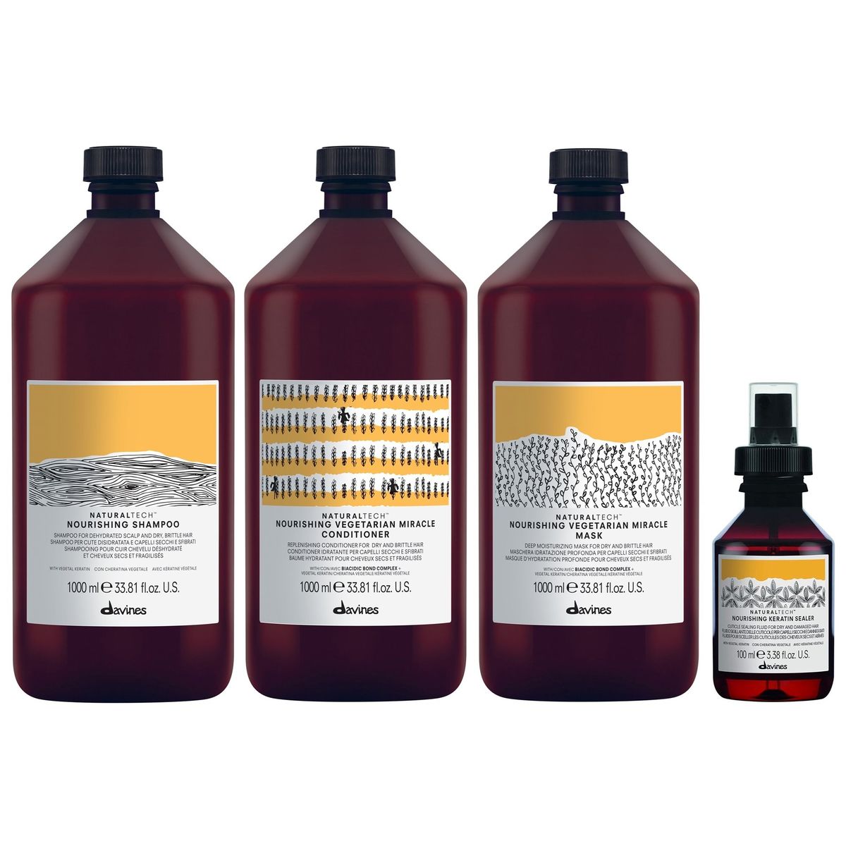 DAVINES - Tratamiento Nutritivo Davines Nourishing 1000ml