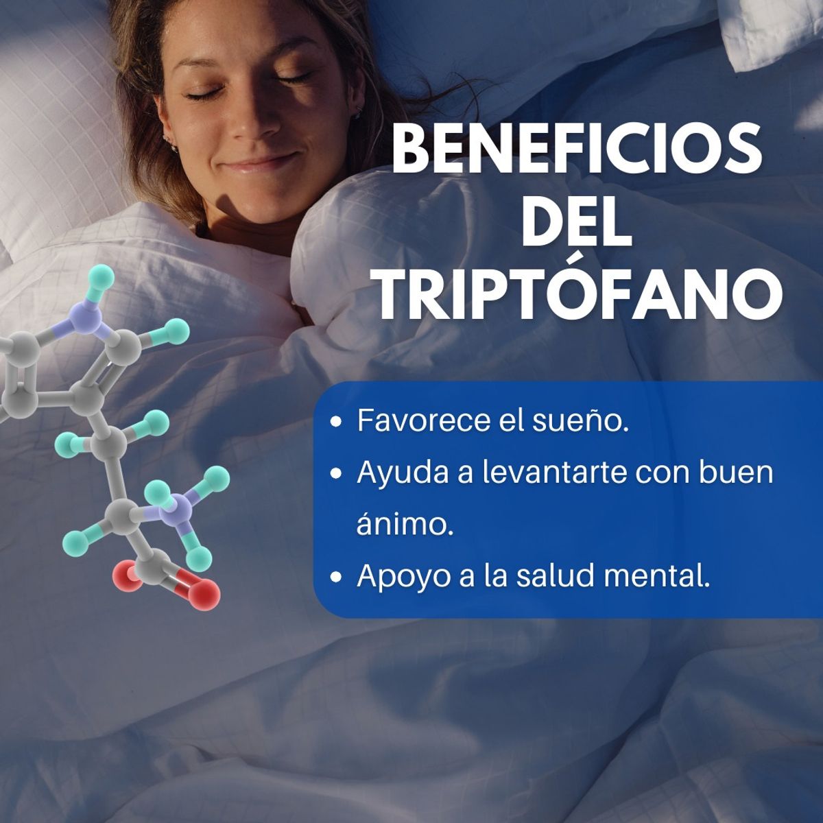 DINOA - Triptófano Pote de 80gr Dinoa - Bienestar -sueño - equilibrio emocional