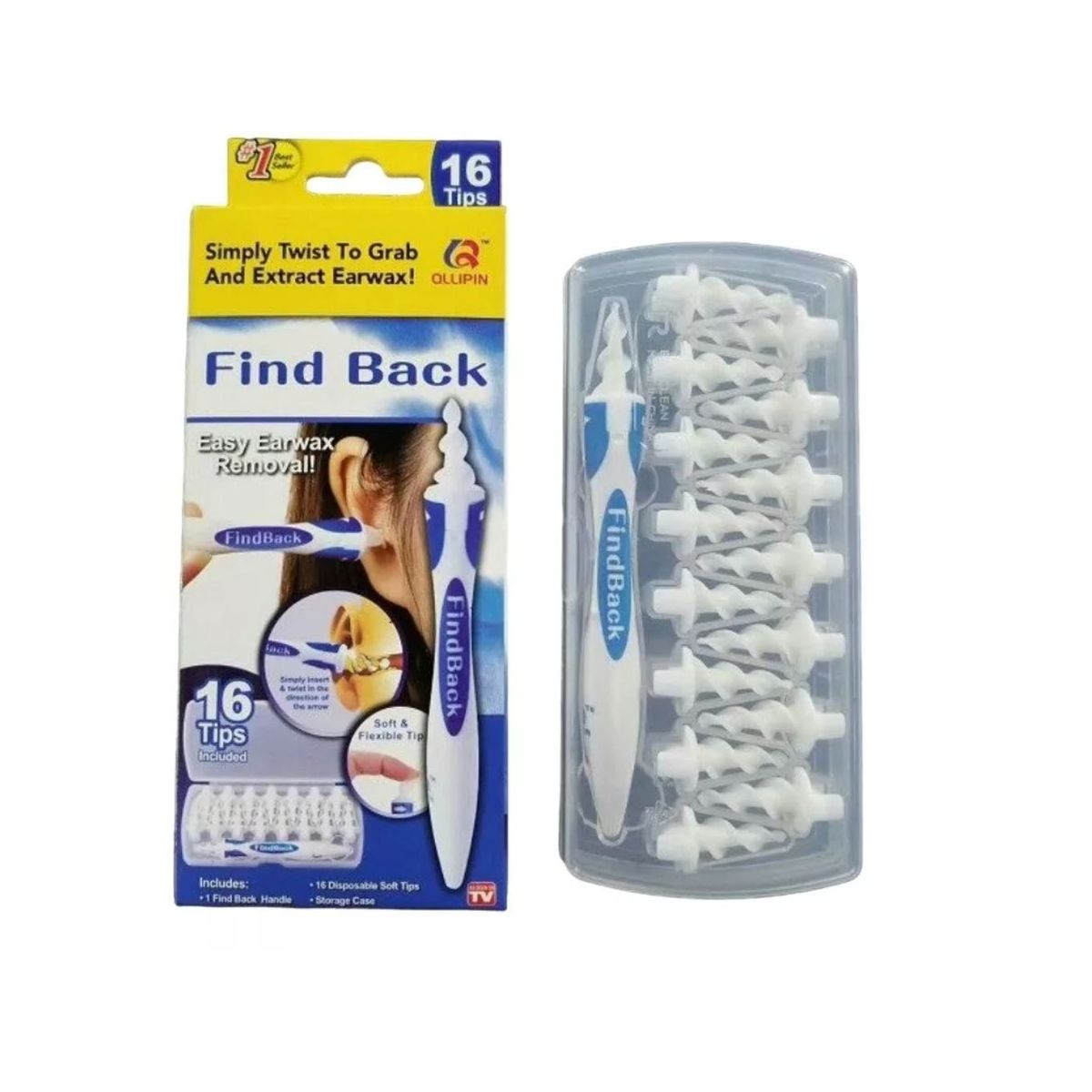 GENERICO - Limpiador De Oidos Espiral