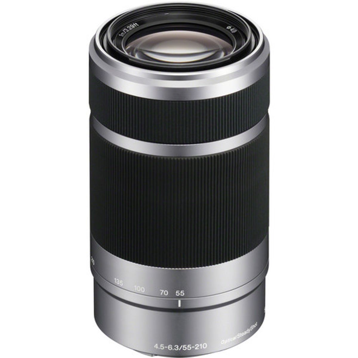 SONY - Sony E 55-210 mm f45-63 OSS plateado Lente