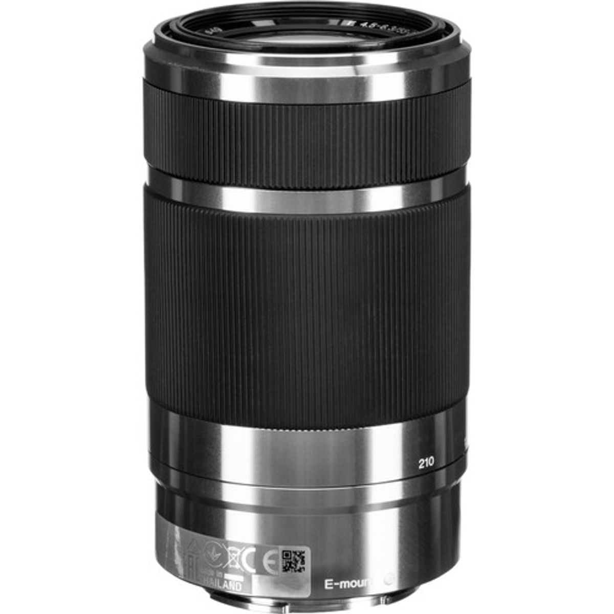 SONY - Sony E 55-210 mm f45-63 OSS plateado Lente