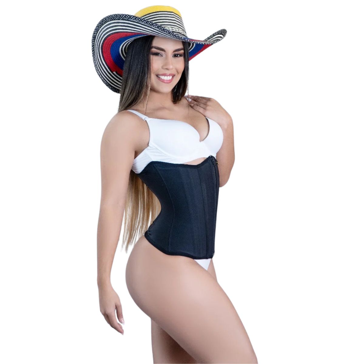 GENERICO - CORSET DE ALTA COMPRESION 11 VARILLAS POWERNET COLOMBIAN