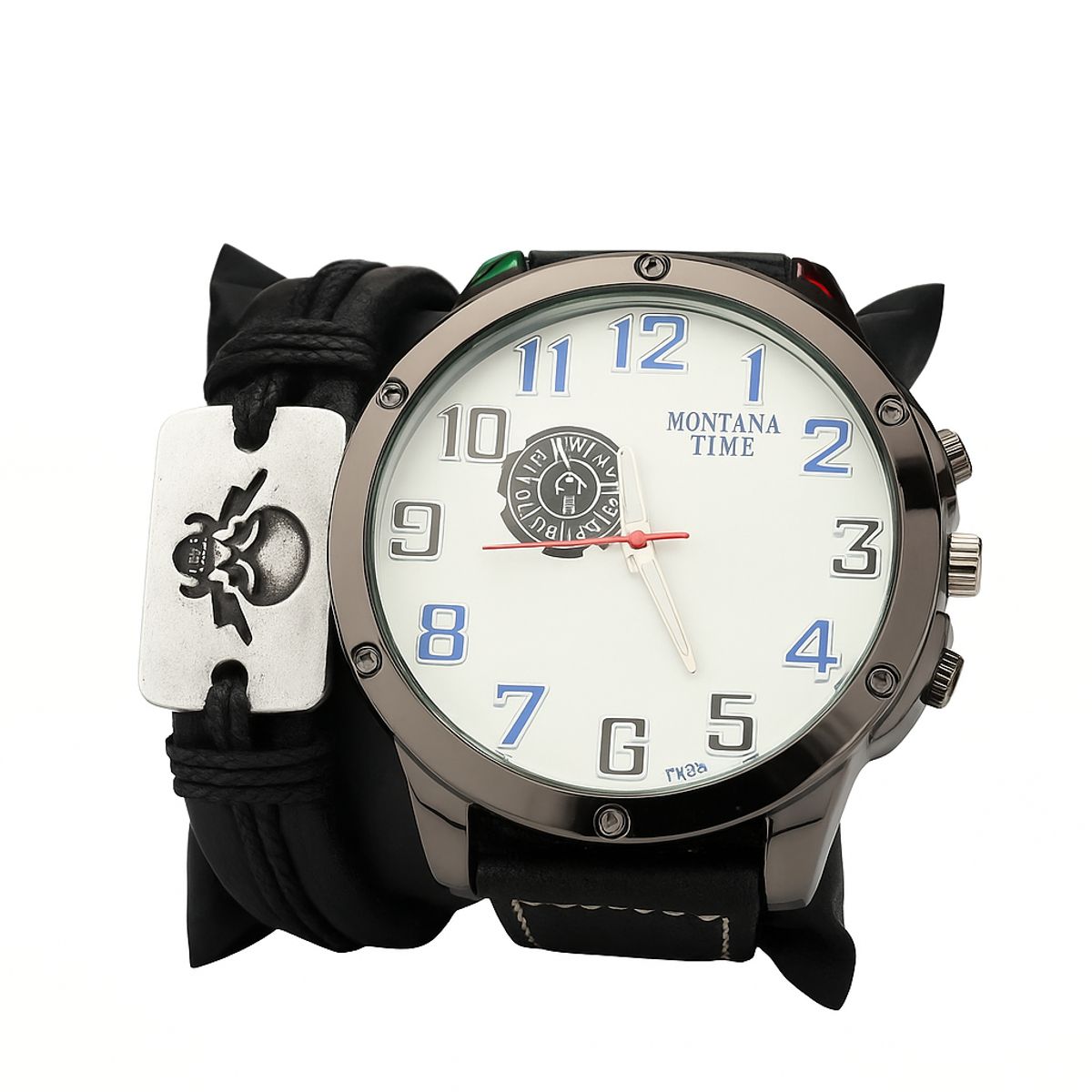 GENERICO - Combo  Reloj mas  Pulseras elegante.