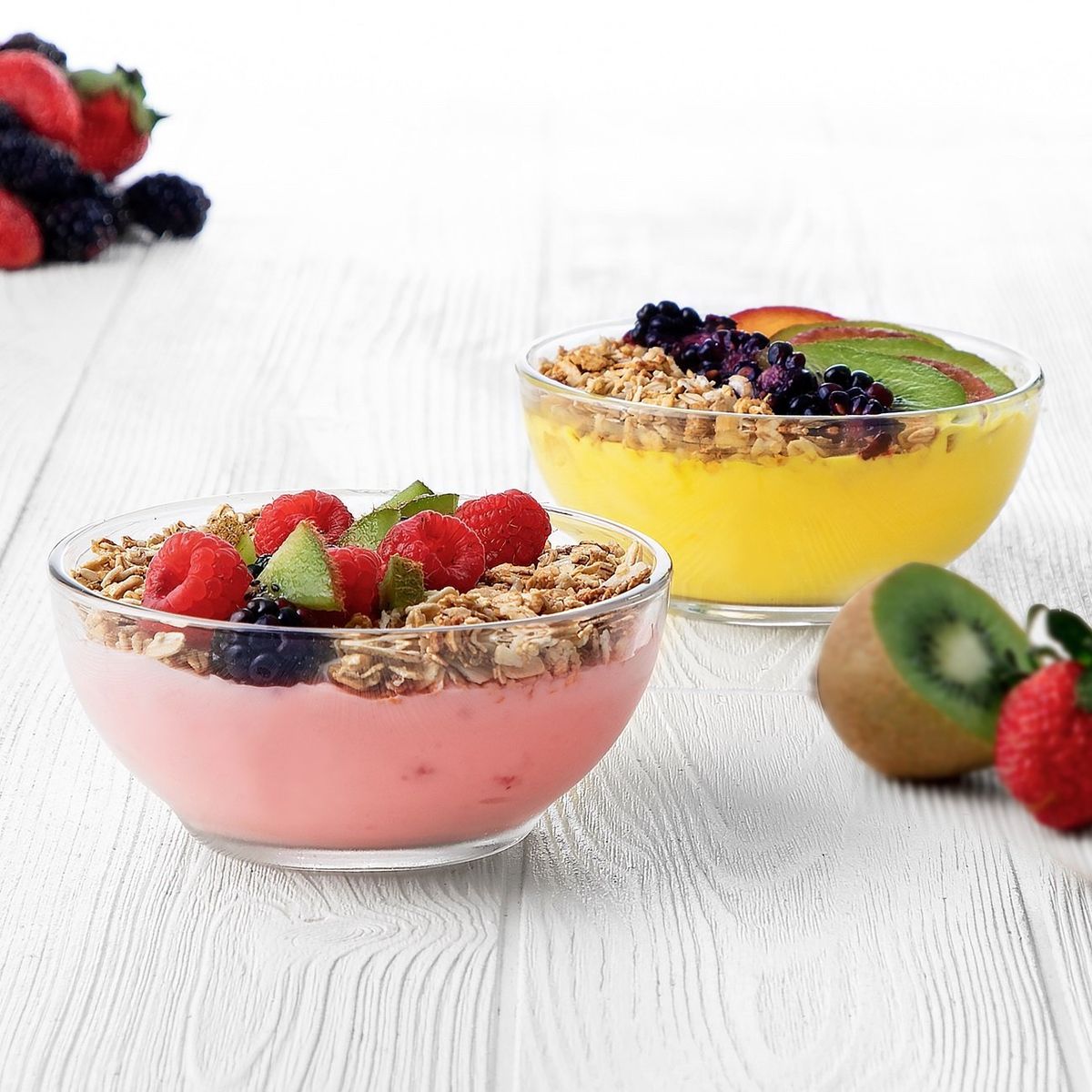 LIBBEY - Juego de Bowls Selene Multiusos 435 ml ( 4 Piezas )