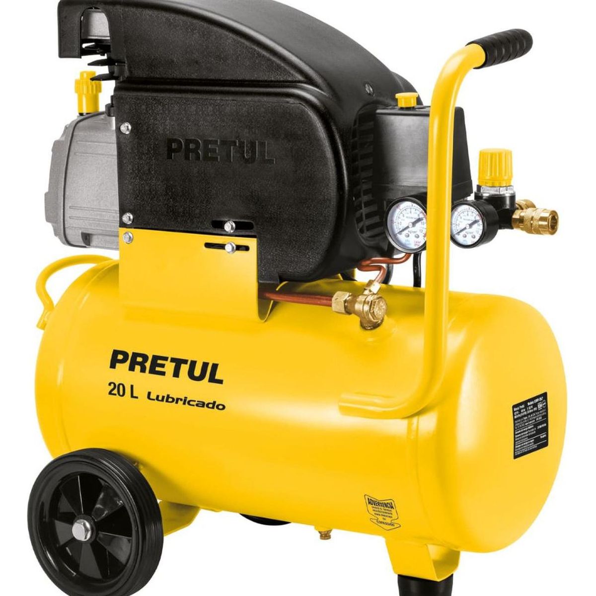 PRETUL - Compresor De Aire 20 L 2.5 HP 220V 60Hz 21680 PRETUL