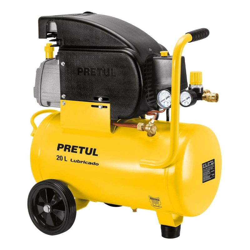 PRETUL - Compresor De Aire 20 L 2.5 HP 220V 60Hz 21680 PRETUL