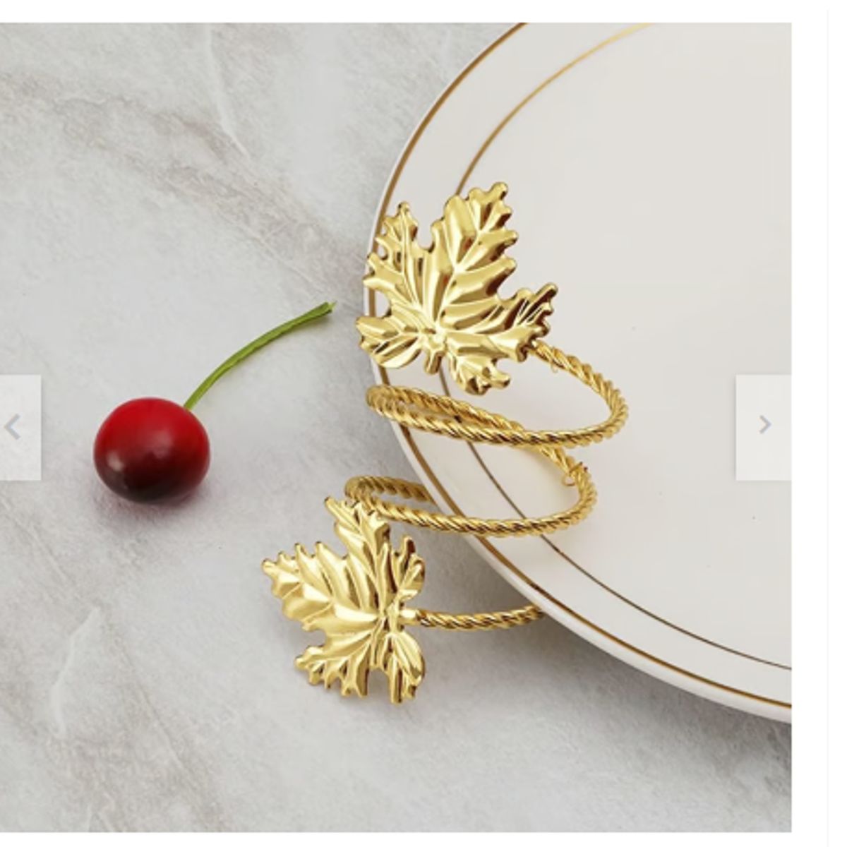 GENERICO - AROS DE SEVILLETA HOJA GOLD PREMIUM