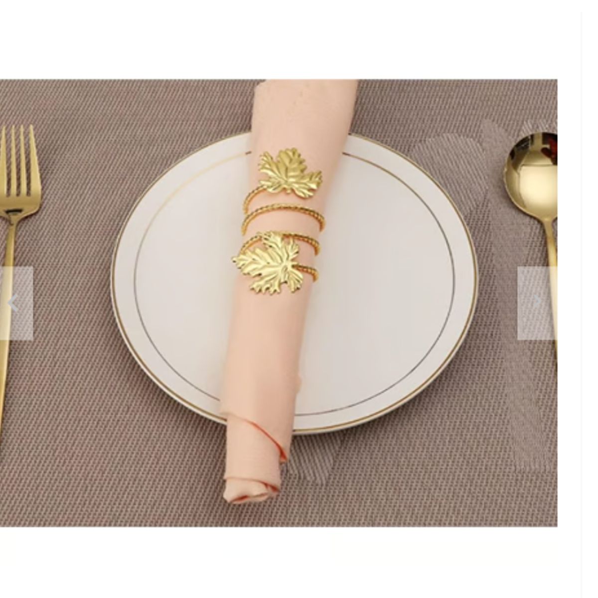 GENERICO - AROS DE SEVILLETA HOJA GOLD PREMIUM