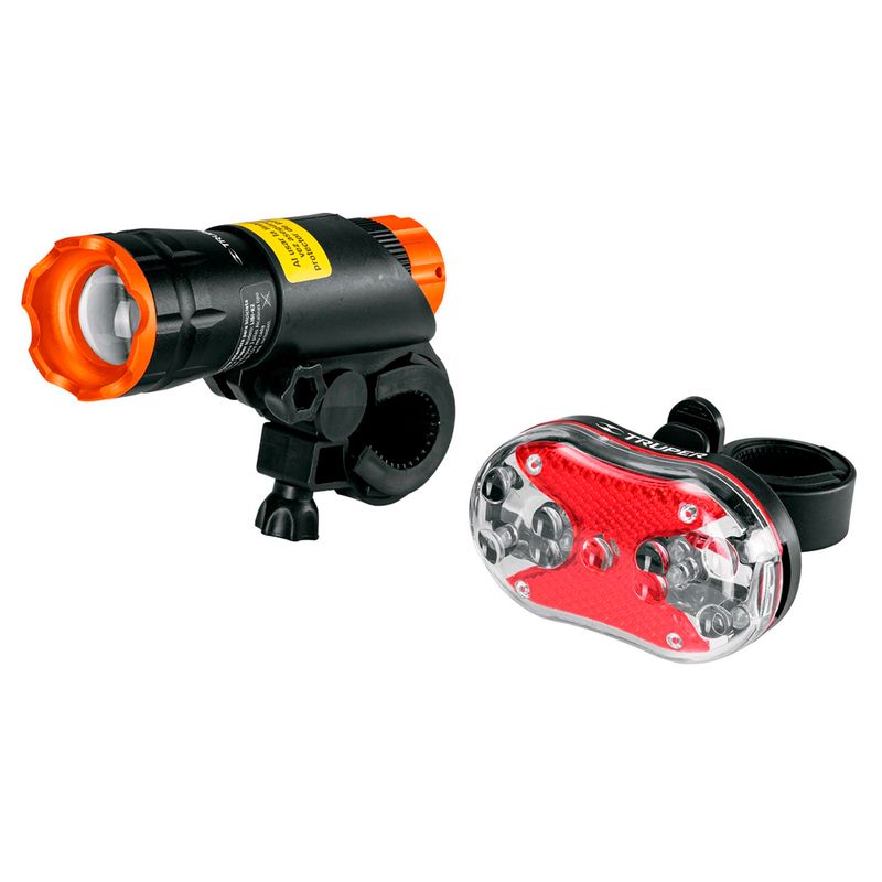 TRUPER - Juego de linterna TRUPER para bicicleta 16798