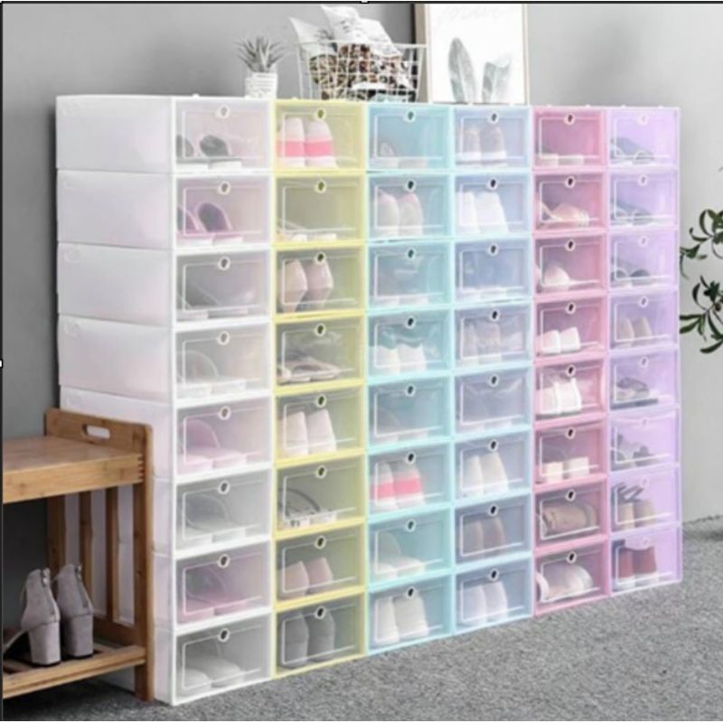 GENERICO - Set 10 Cajas Organizador de Zapatos