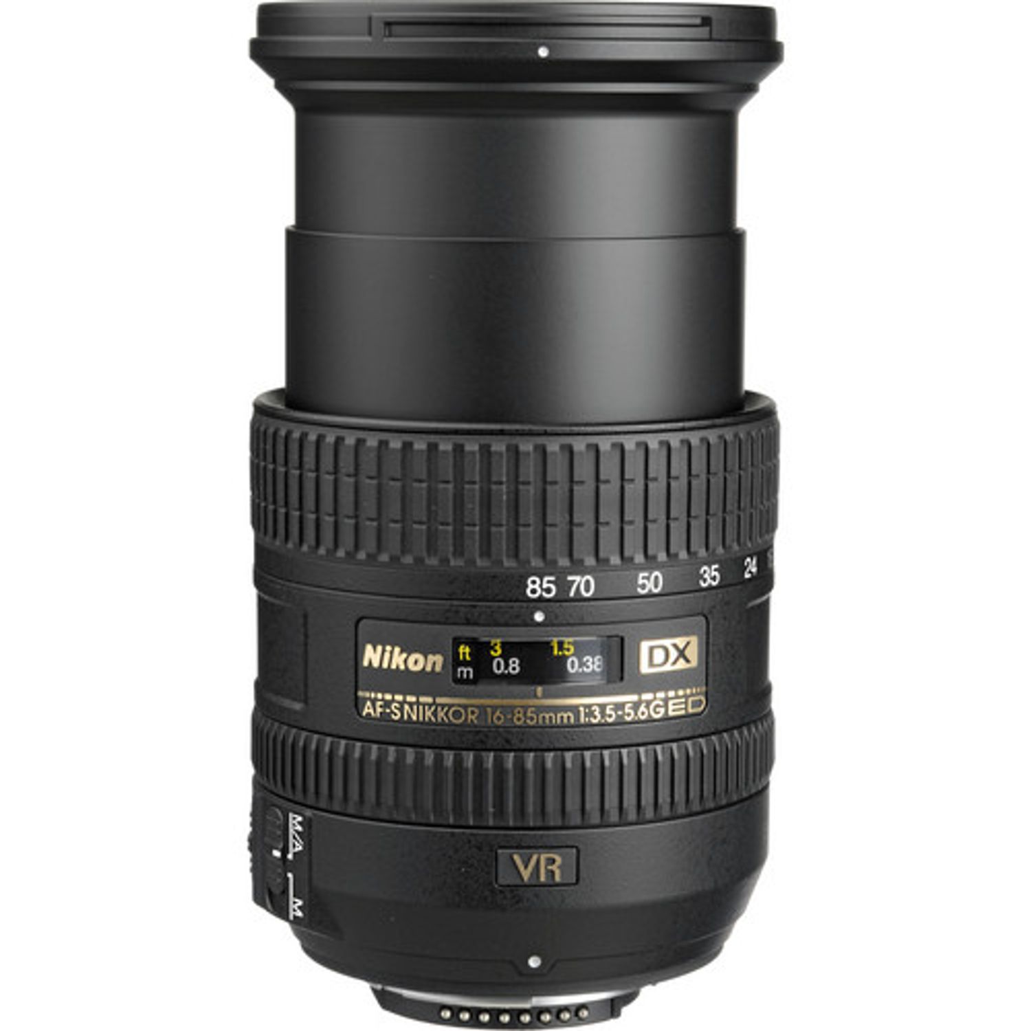 Nikon AF-S DX NIKKOR 16-85 mm f35-56G ED VR Lente Nikon