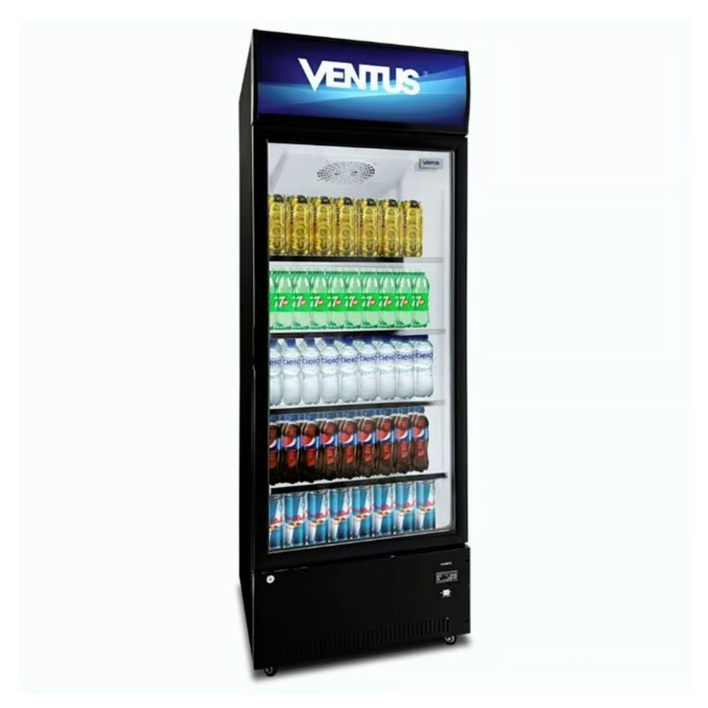 VENTUS - Visicooler Ventus 1 Puerta Vidrio 440lts LG-440TC
