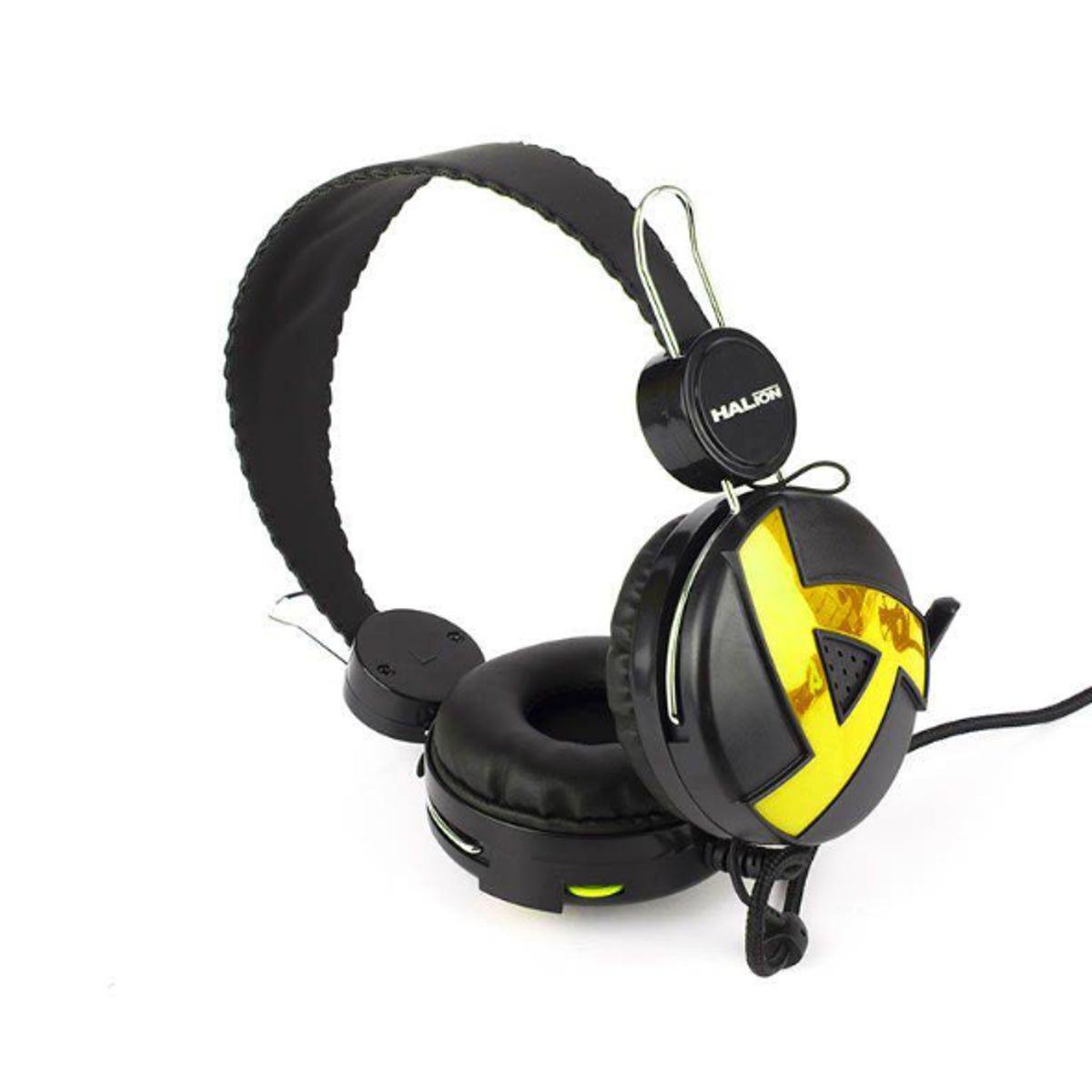 HALION - AURICULAR  HALION HA-211 NEGRO Y AMARILLO