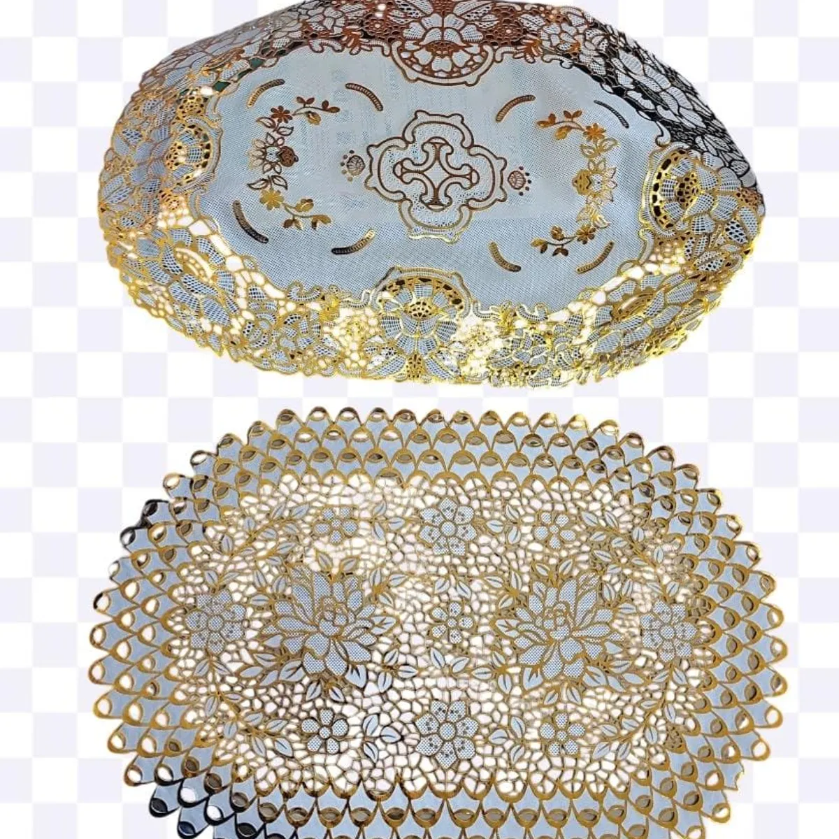 GENERICO - INDIVIDUAL DE MESA OVALADO MANTEL