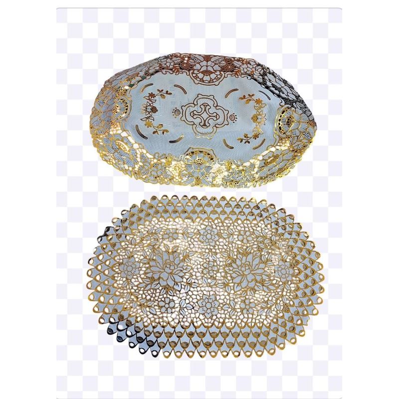 GENERICO - INDIVIDUAL DE MESA OVALADO MANTEL