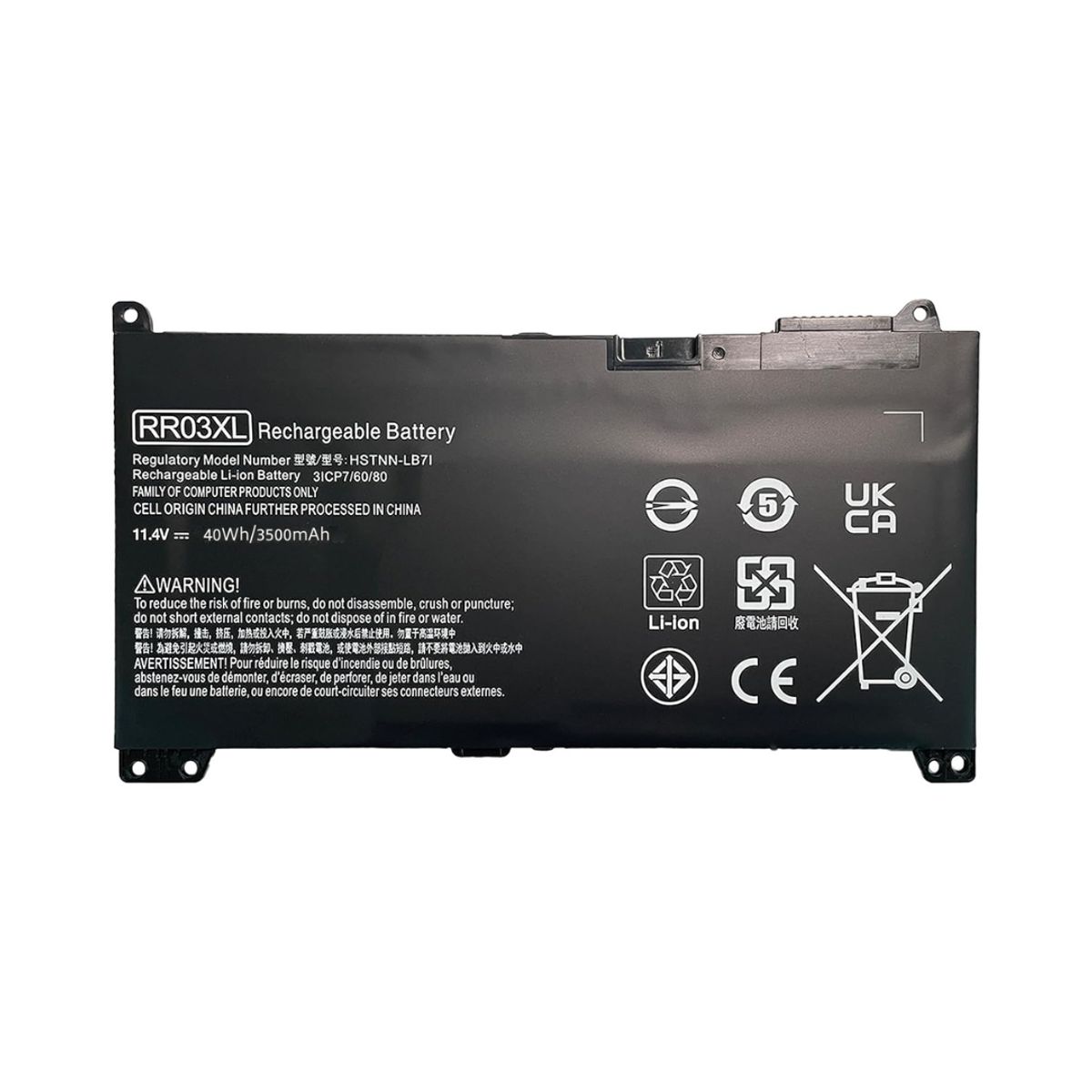 OEM - Batería Para Laptop HP RR03XL.  PROBOOK 430 G4, 440 G4, 450 G4