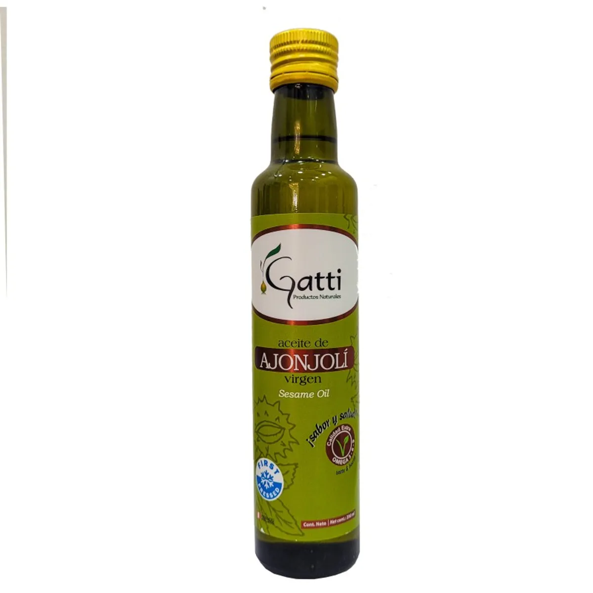 GATTI - Aceite de Ajonjolí x 250 ml - Gatti