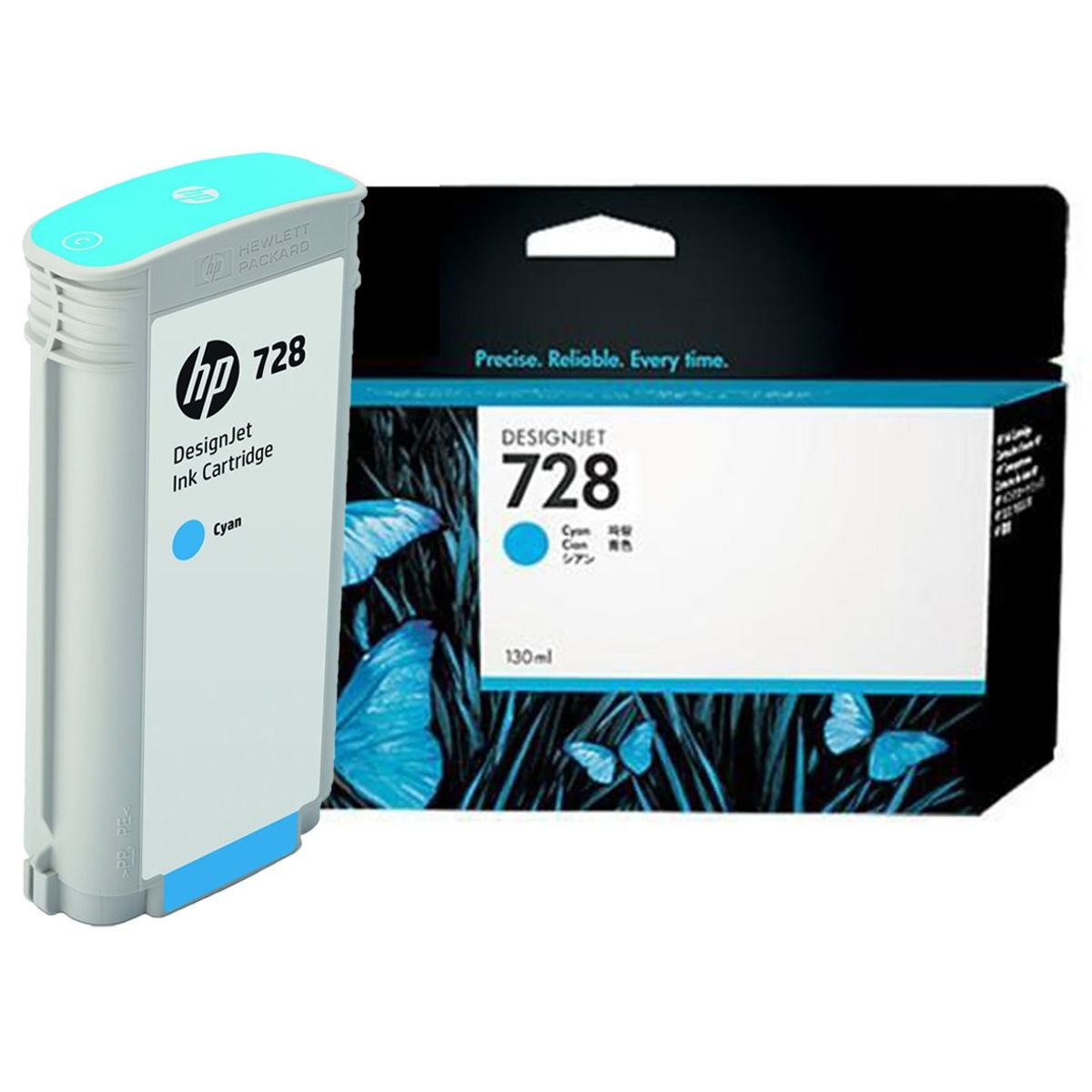 HP - Tinta Hp 728 F9J67A Cyan 130ml Designjet T730/t830mfp