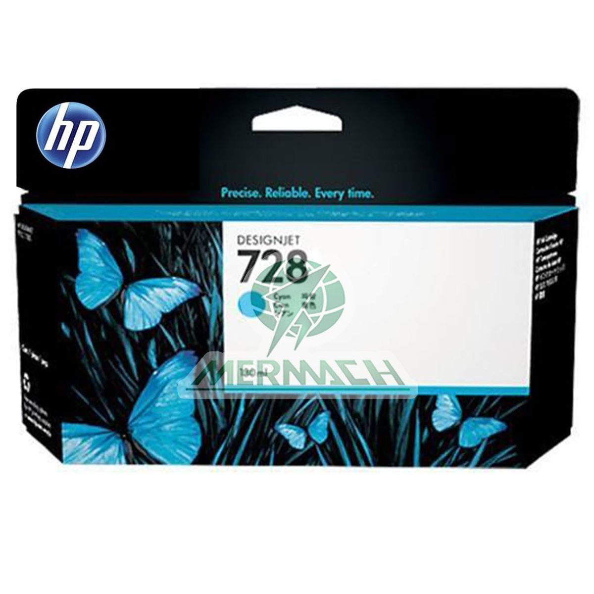HP - Tinta Hp 728 F9J67A Cyan 130ml Designjet T730/t830mfp