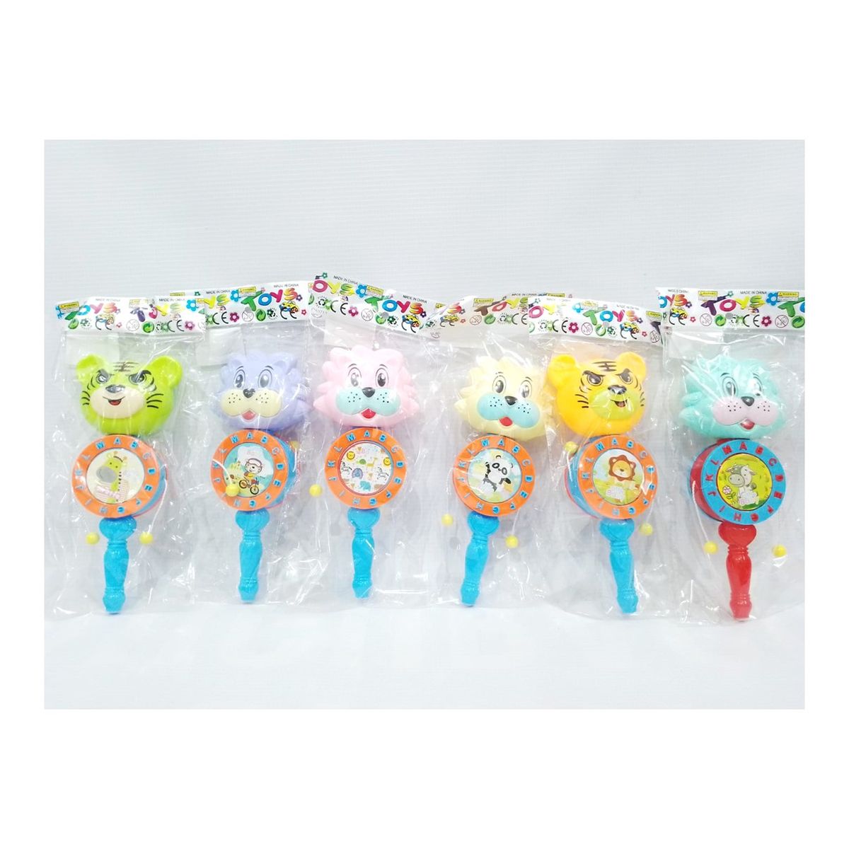 GENERICO - Tambor Juguete Fiestas Sorpresitas (PACK DE 6 UNIDADES)