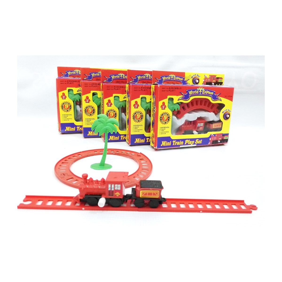 GENERICO - Trencito a Cuerda Fiestas Sorpresitas (PACK DE 6 UNIDADES)