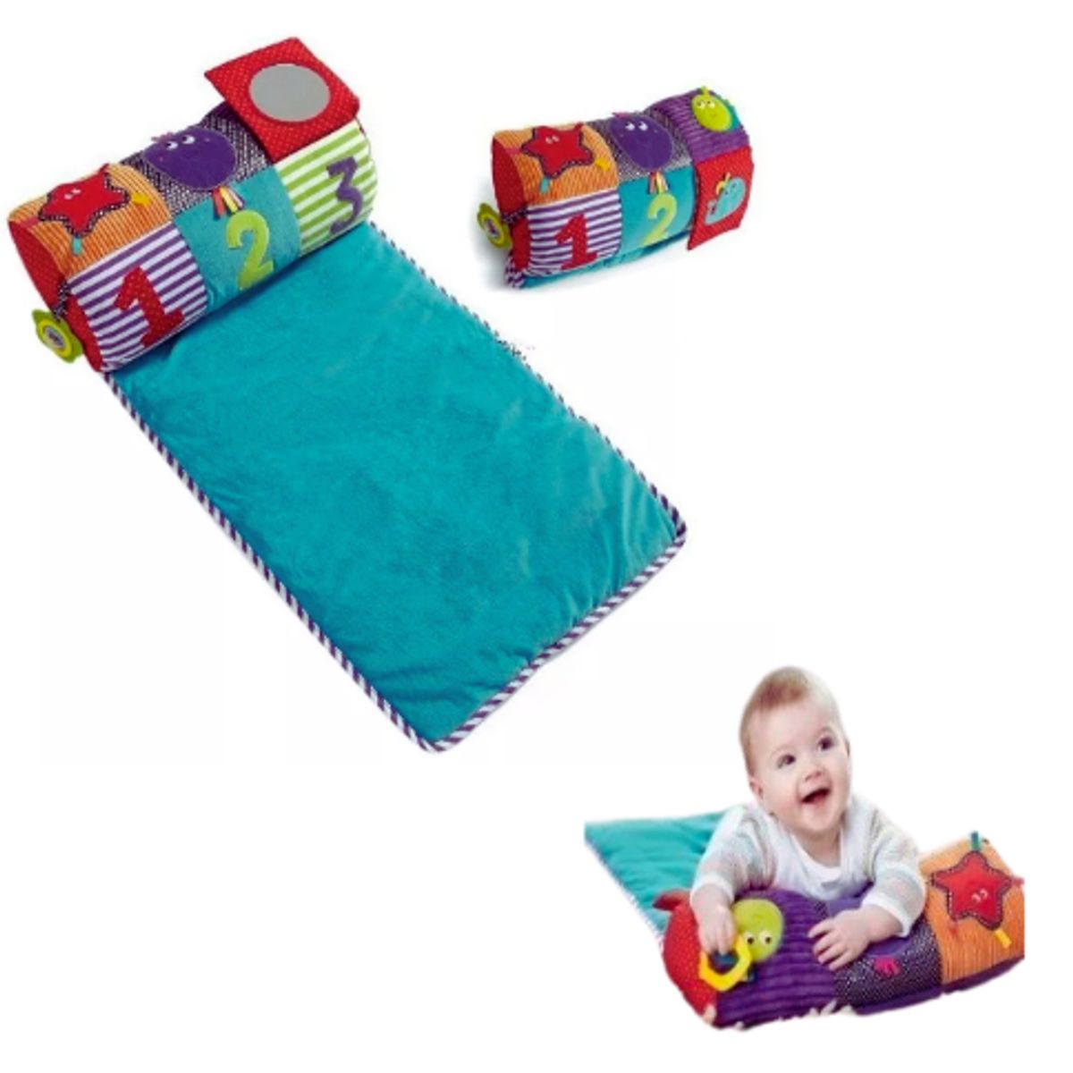 GENERICO - Rodillo de estimulacion sensorial para bebe