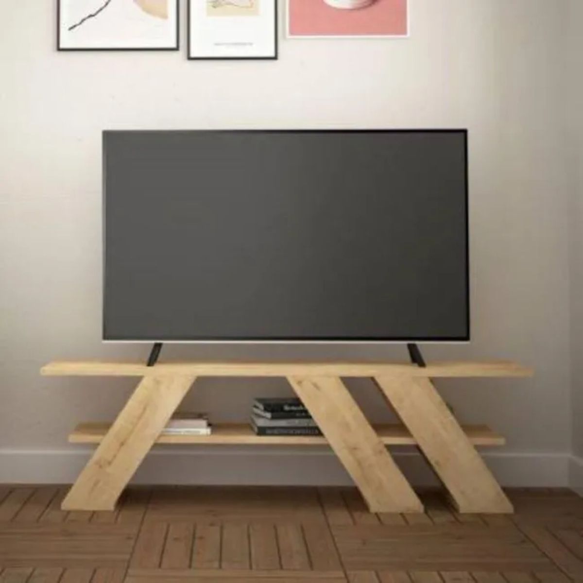 TU MESITA - Mesa de TV Contemporánea Lexus color Duna TU MESITA