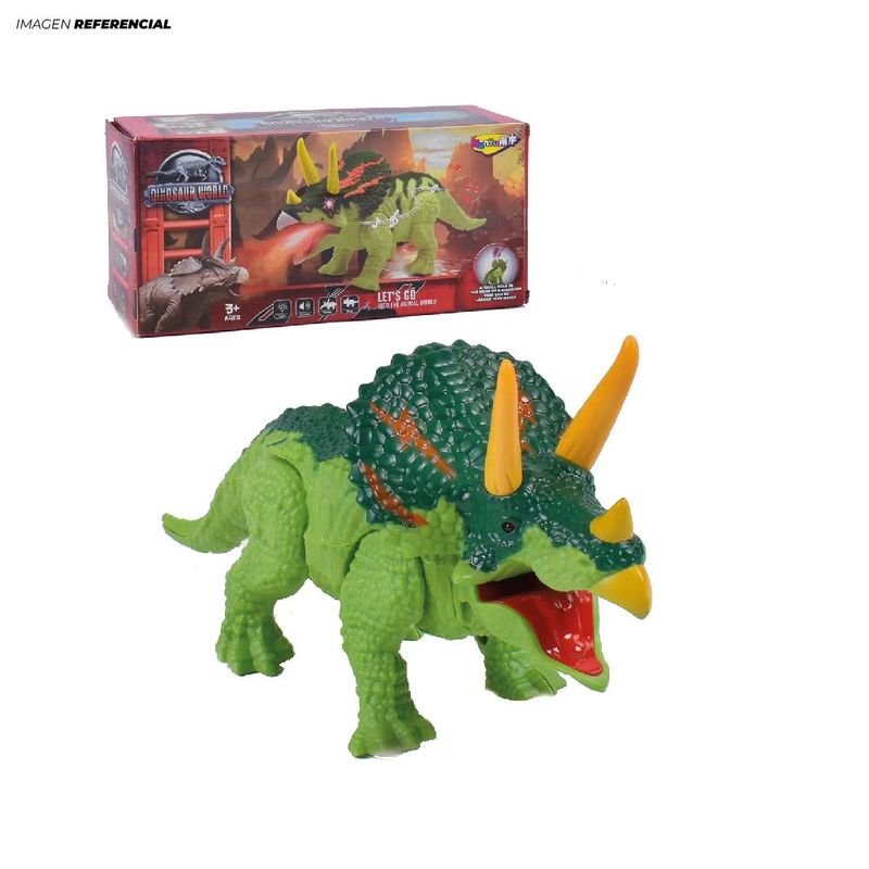 GENERICO - Juguete Dinosaurio con Sonido Bota Humo Divertido