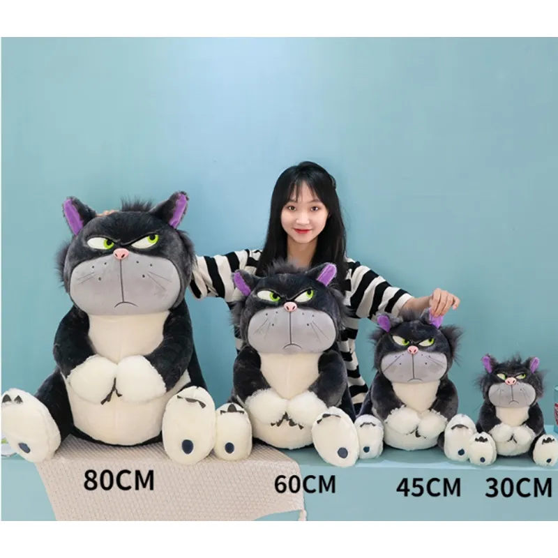 GENERICO - Peluche Gato Lucifer 60cm - Gato Enfadado