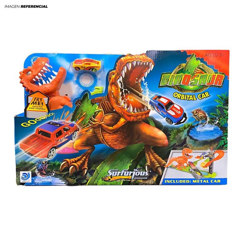 GENERICO - Juguete Pista de Carreras Extrema T-REX