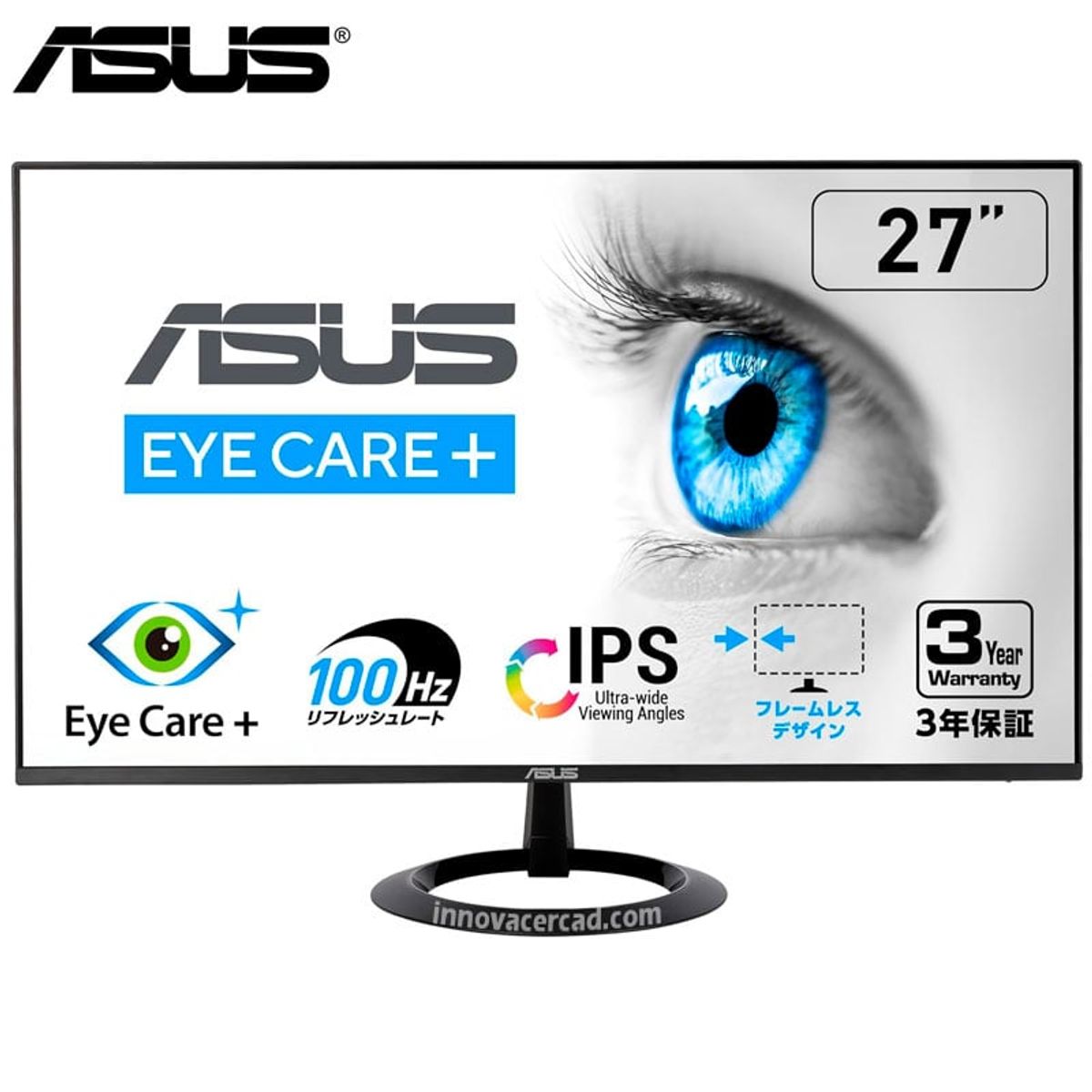 BROTHER - Monitor ASUS VZ27EHF Eye Care 27 IPS 100hz 1ms Adaptive Sync