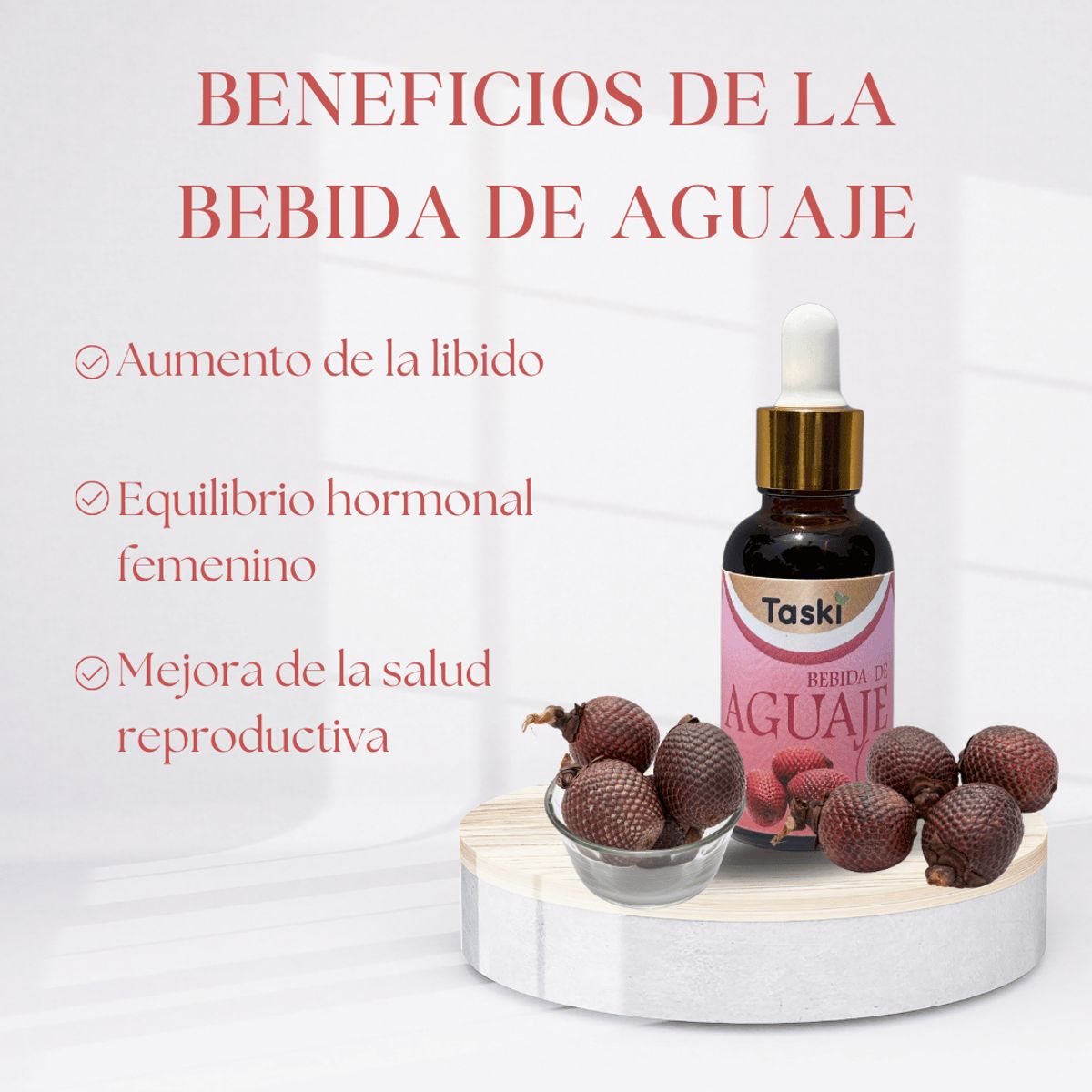 DINOA - Aceite de Aguaje Gotero 30ml Taski