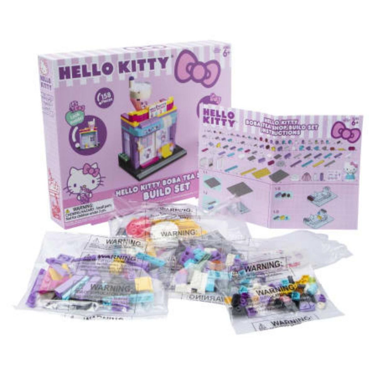 SANRIO - Set de construcción con muñeca Hello Kitty - Boba Tea