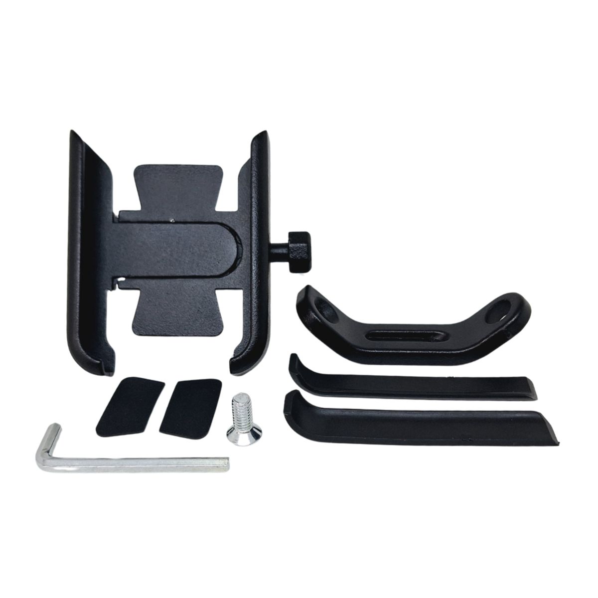 GENERICO - Holder Soporte Para Moto O Bicicleta Espejo MY-7303 NEGRO