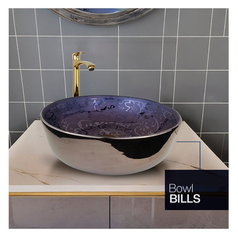 STONE - BOWL REDONDO BILLS PURPLE STONE