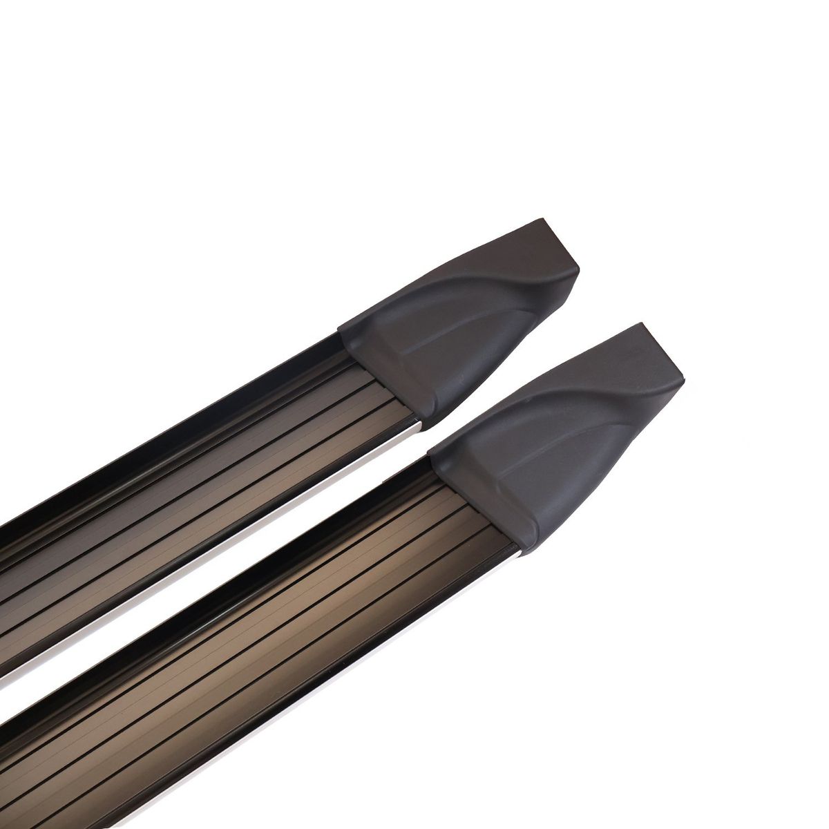 GENERICO - ESTRIBO DE COLOR PLOMO PARA NISSAN NP300 FRONTIER 2019