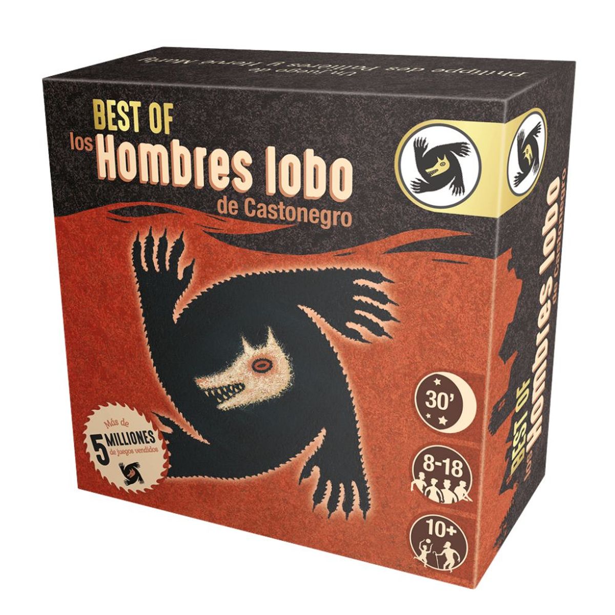 ASMODEE - Best of Los Hombres Lobo de Castronegro- Juegos de mesa