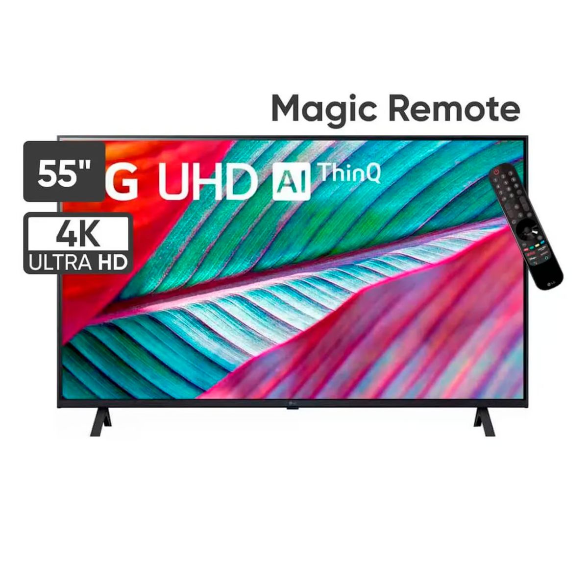 LG - Televisor LG 55 UHD 4K Smart TV THINQ AI 55UR8750PSA