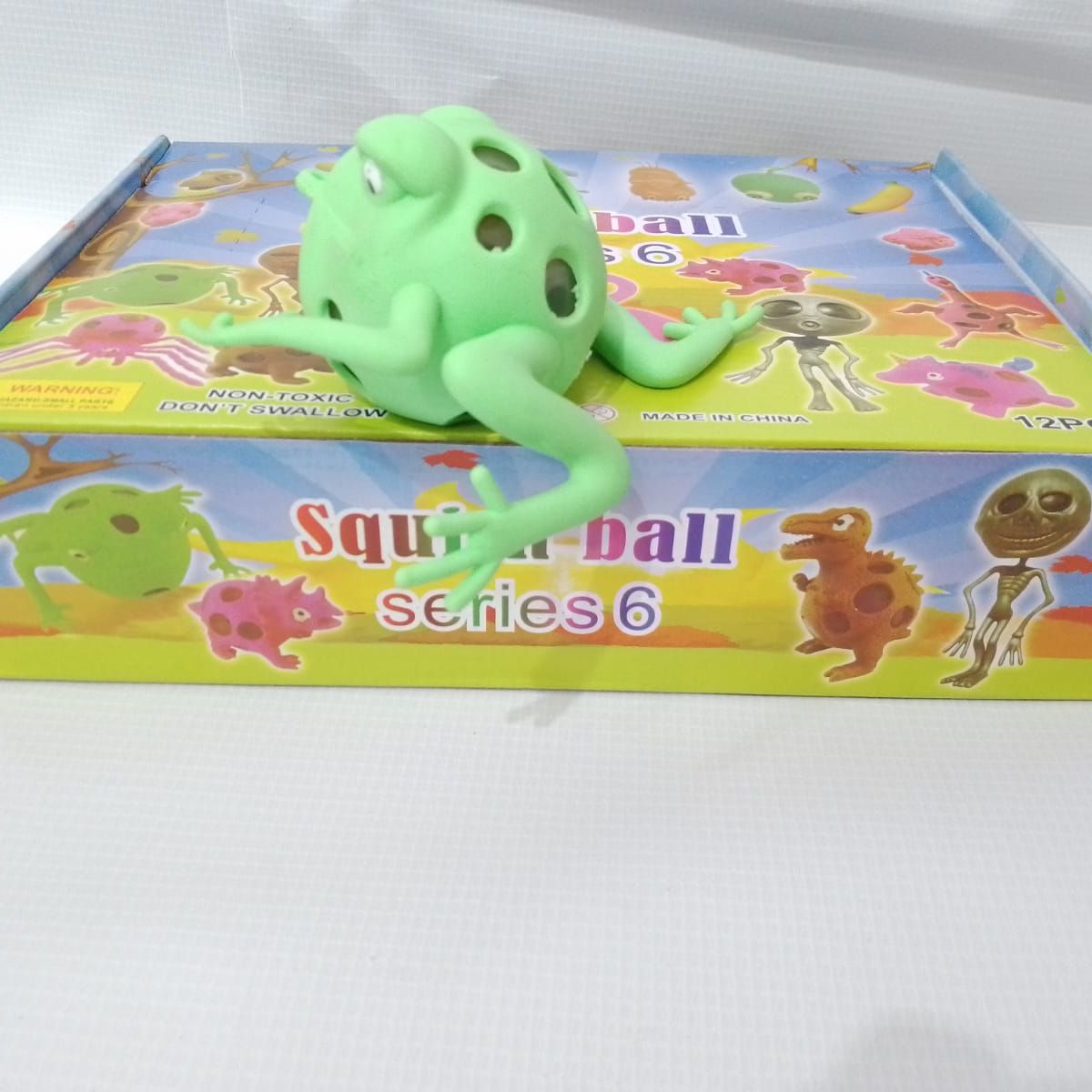 GENERICO - Sapo Antiestres Caja x 12 Pcs