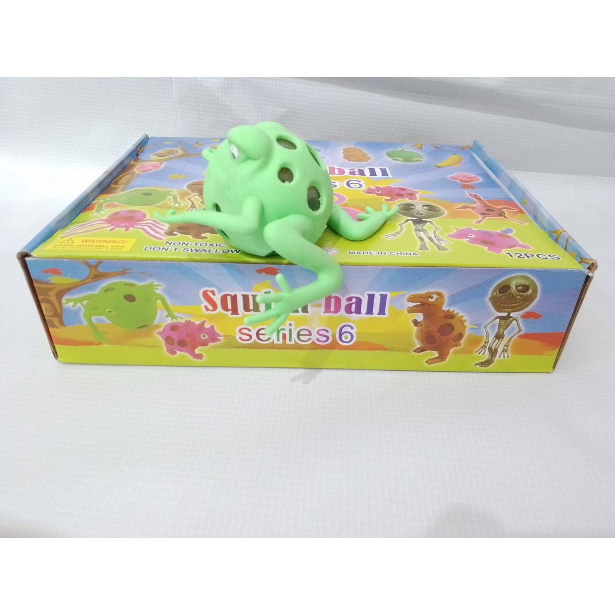 GENERICO - Sapo Antiestres Caja x 12 Pcs