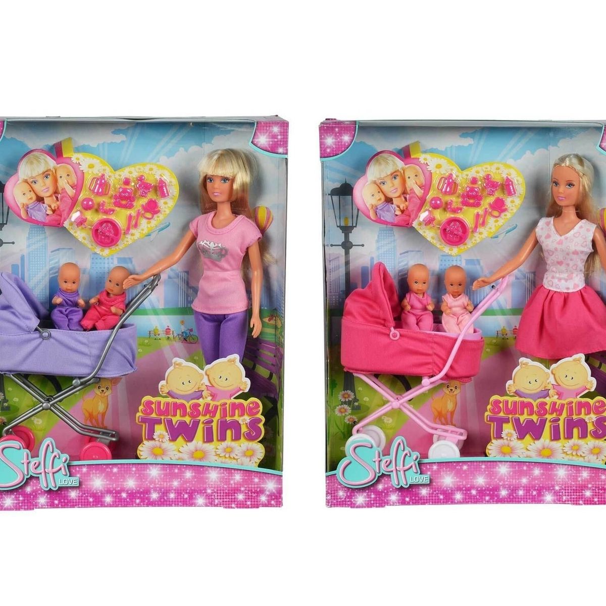 STEFFI LOVE - Juguete Muñeca Steffi Love Paseo de Gemelos Surtido